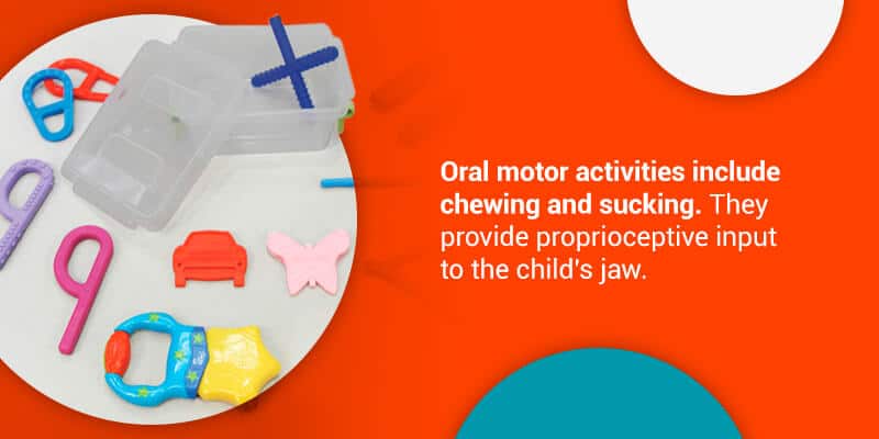 Oral motor chewing