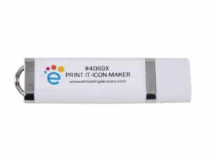 Print It icon maker white product.